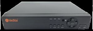 VHVR-8204 4-канальный гибридный видеорегистратор 2 Мп  (М 1HDD rev 1.0), 4 аудиовхода RCA , Разрешение записи: 1080p Видеовыходы: 1 VGA (до 1920 х 1080), 1 HDMI (до 1920 х 1080), 1 BNC-видеовыход (CVBS - PAL) Количество жестких дисков: 1 до 6 TБ (в компле