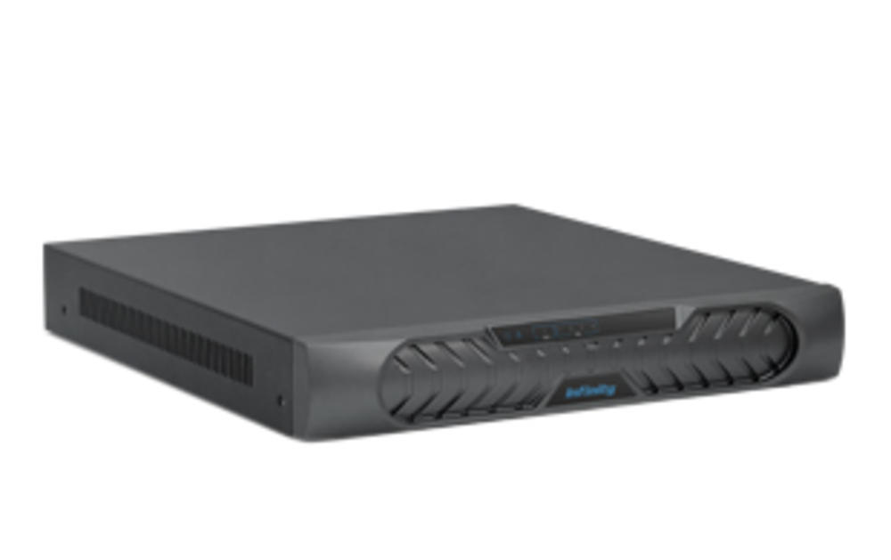 NS-431 PE, 4-канальный IP-видеорегистратор,  1 HDD до 4Tб,  4 порта RJ45 с поддержкой POE, H.264, до 25 кадров/сек. на канал, макс.входящий поток 24 Мбит/сек, VGA, HDMI детектор движения
