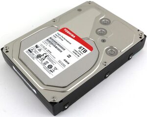   6 Tb SATA III Toshiba N300 7200rpm , Cache 128Mb