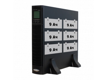 SKAT-UPS 3000 RACK+6x9Ah, ИБП 220В, 3000ВА (2700Вт)