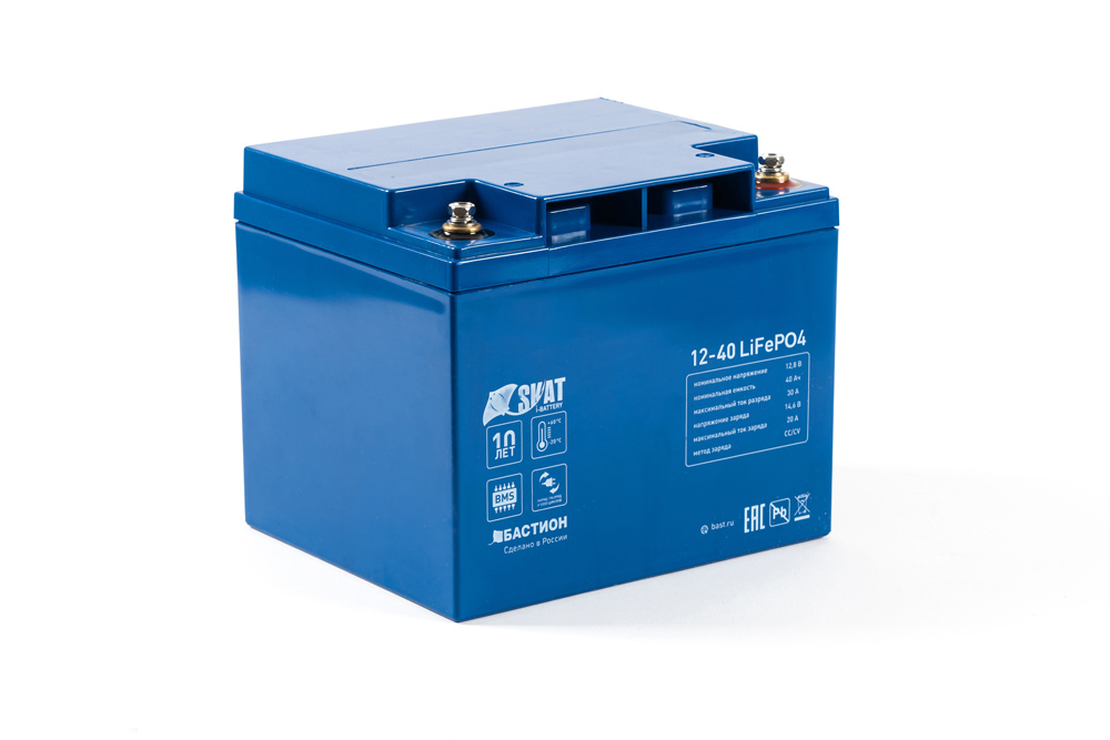  Skat i-Battery 12-40 LiFePO4 12 , 40  Li-Ion ,   LiFePO4  IFR 32650,  4S7P.  12,8 ,    14.    30     20.   BMS