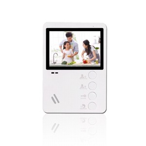 FE-43C, цветной видеодомофон TFT LCD 4,3' , на 2 вызывные панели